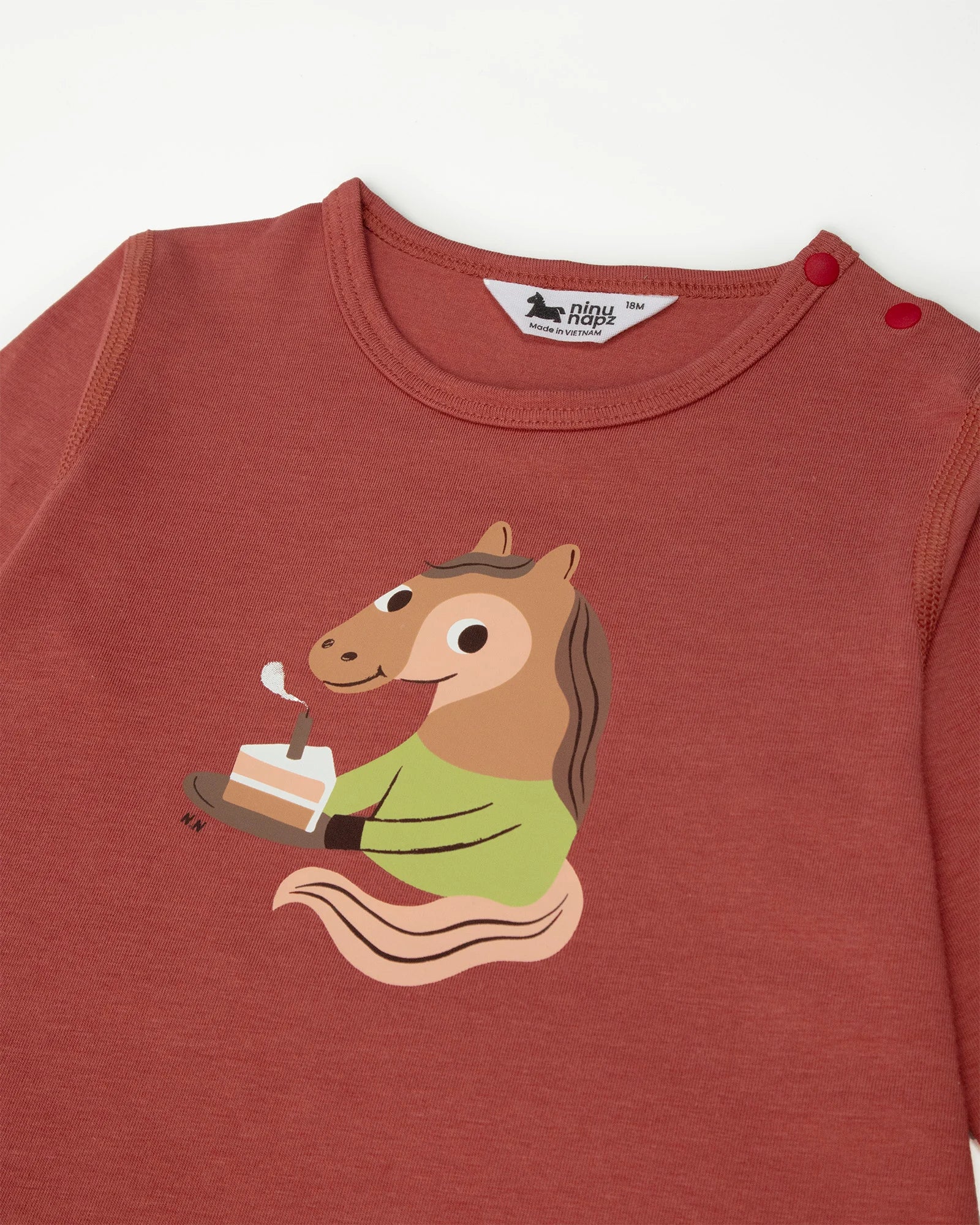 Quần Áo Body Cho Bé Party Pony Overall (9M-24M) | NINUNAPZ
