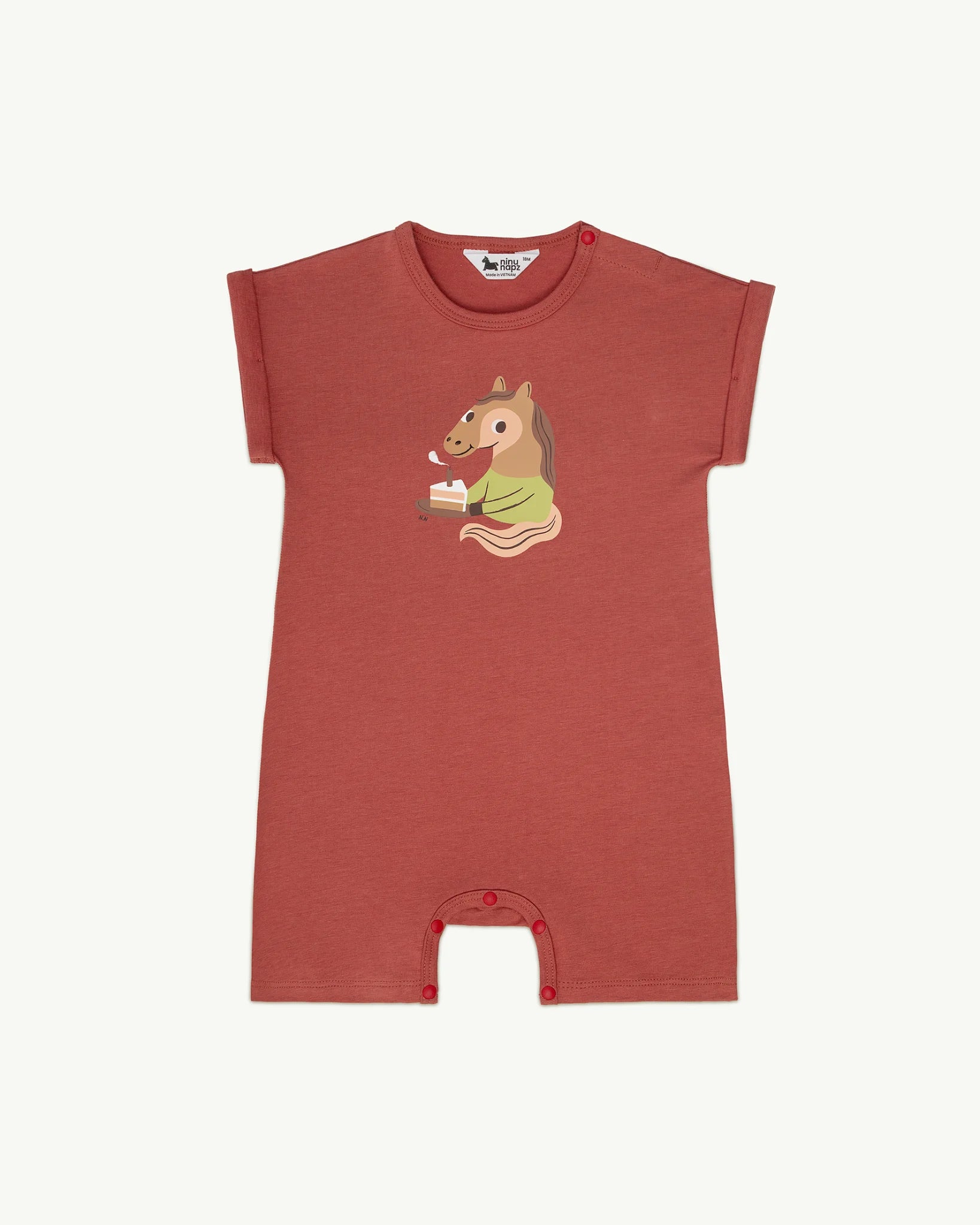 Quần Áo Body Cho Bé Party Pony Playsuit (9M-24M) | NINUNAPZ