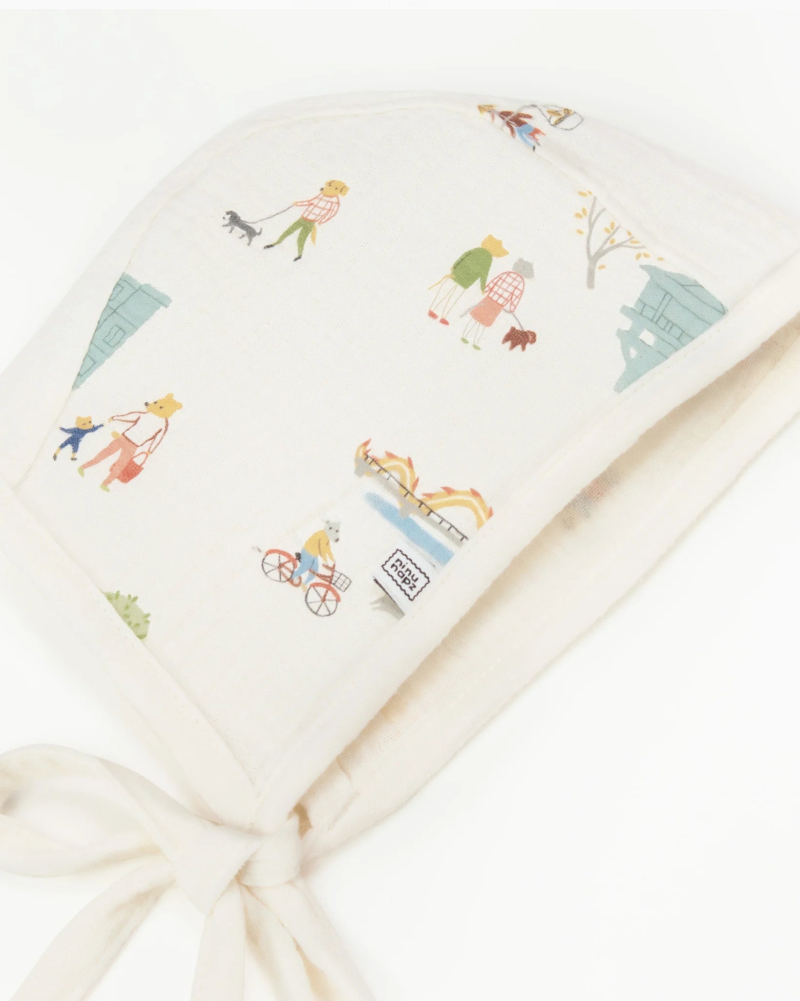 Mũ Vi Vu VietNam Vải Muslin 2 Lớp Cotton Cho Bé | NINUNAPZ