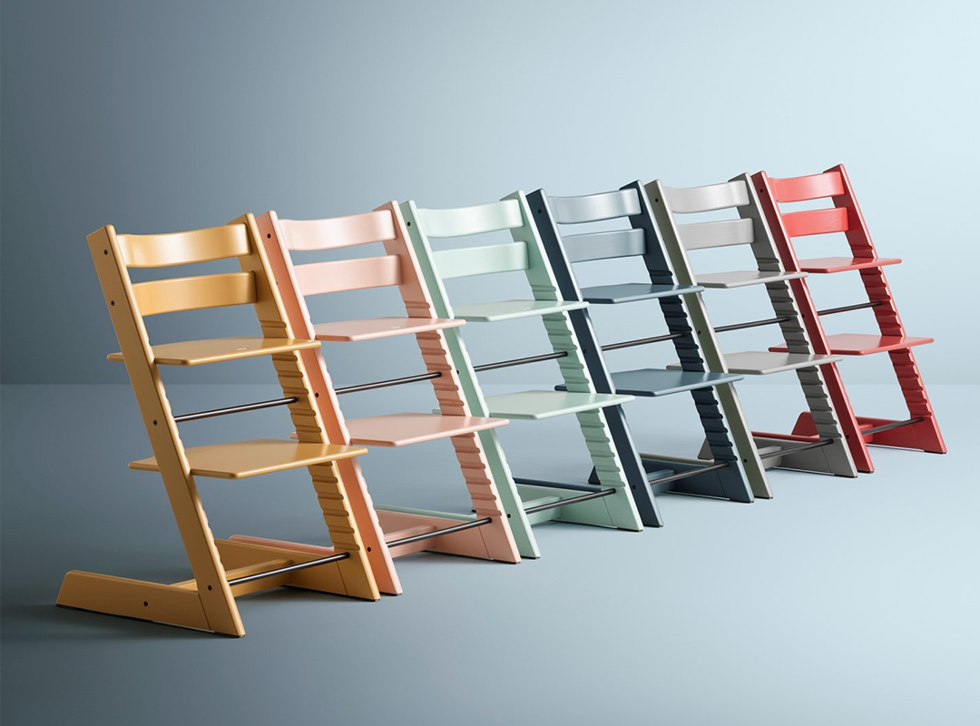 Ghế ăn dặm cho bé cao cấp Stokke Tripp Trapp, tải trọng 136kg, bảo hành 7 năm