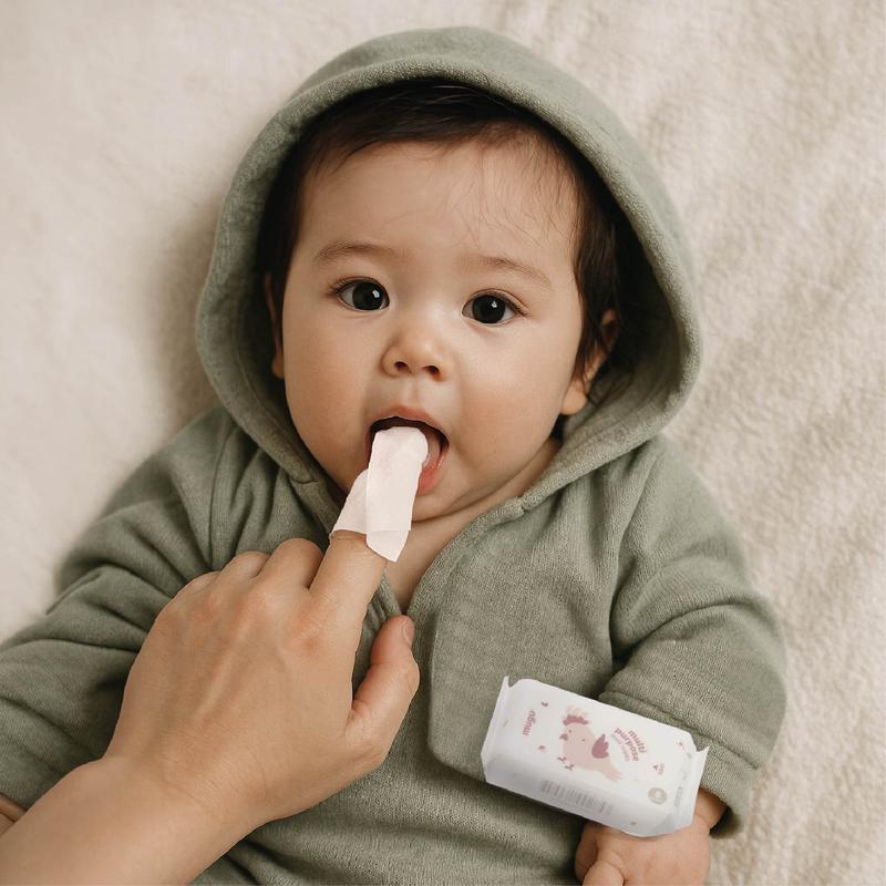 MUG KHĂN ƯỚT ĐA NĂNG LAU RĂNG NƯỚU CHO BÉ