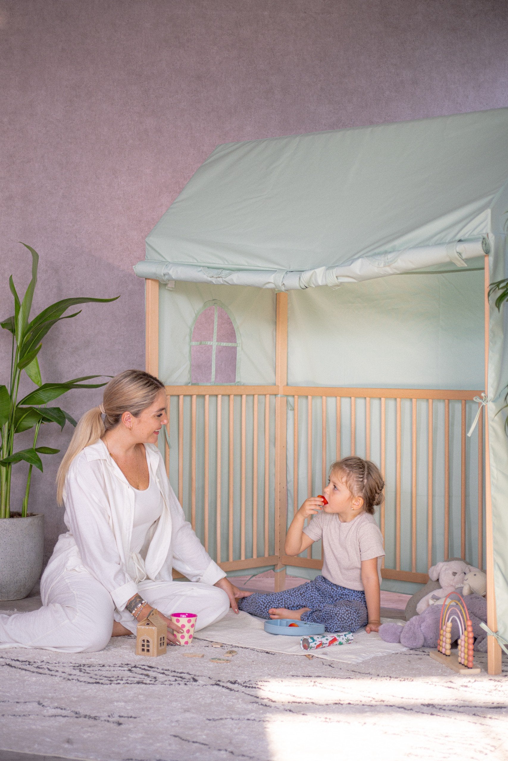 Giường Geuther "Cozy-do" Eco Bed 4 trong 1 140 x 70cm