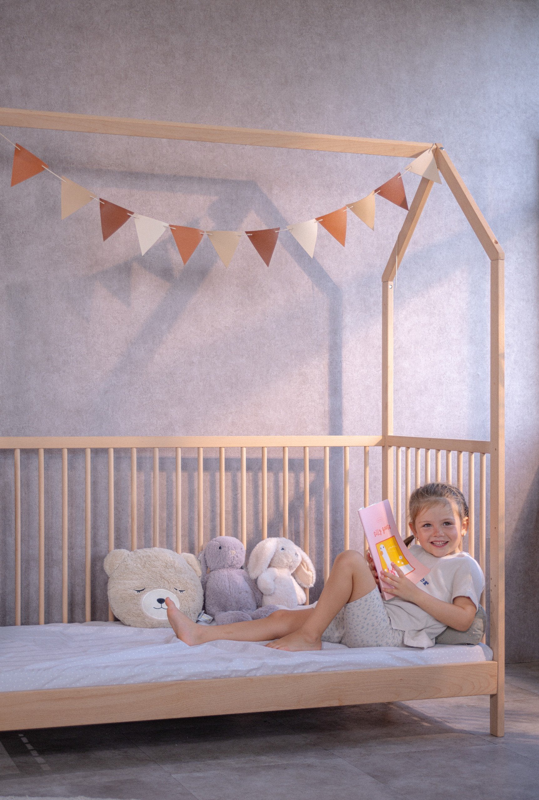 Giường Geuther "Cozy-do" Eco Bed 4 trong 1 140 x 70cm
