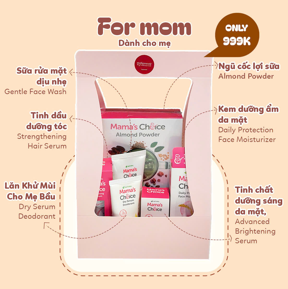 Bộ quà tặng cho mẹ và bé