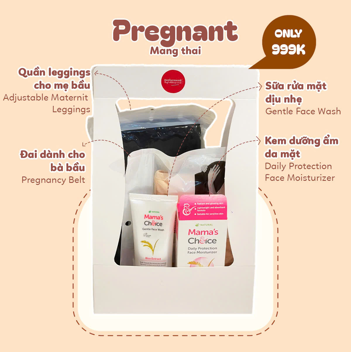 Bộ quà tặng cho mẹ và bé