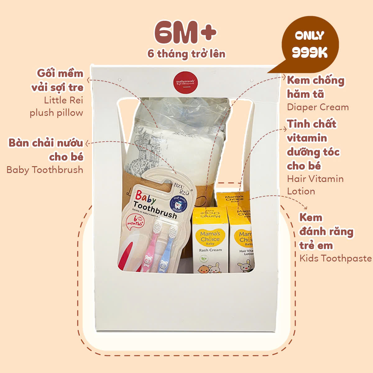 Bộ quà tặng cho mẹ và bé