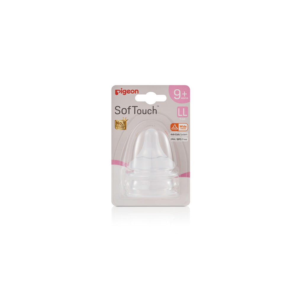 Pigeon SofTouch 3 nipple blister pack