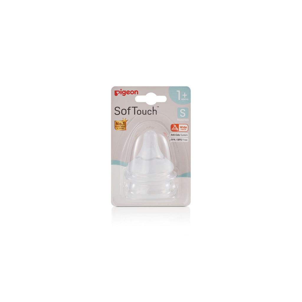 Pigeon SofTouch 3 nipple blister pack