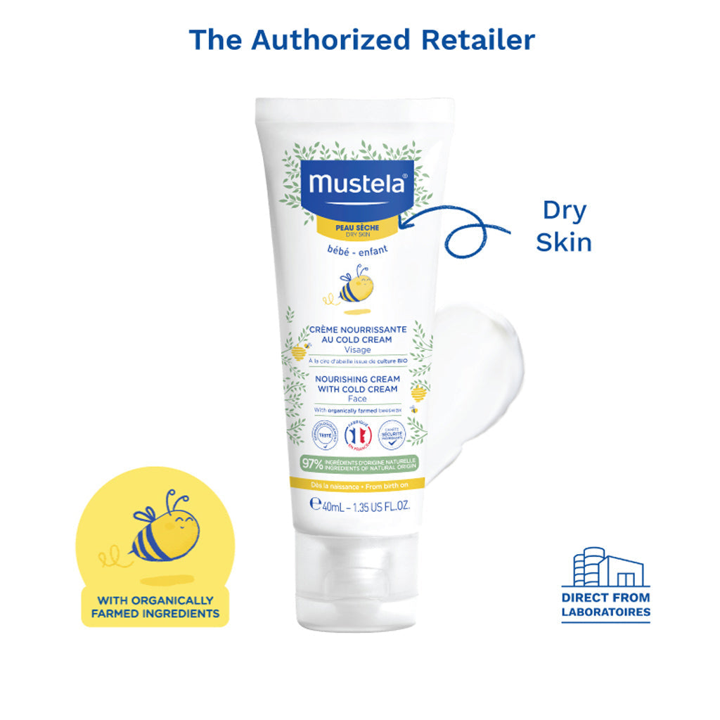 Kem dưỡng da Mustela Nourishing Cream With Cold Cream 40ml