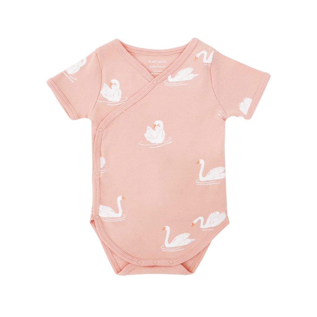 Motherswork X Le Petit Society Organic Baby Kimono Jumpsuit with