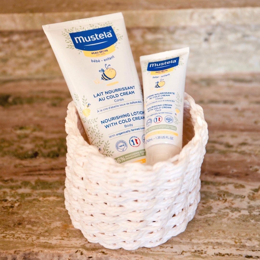 MUSTELA Body Lotion With Cold Cream For Dry Skin – Deep Moisturizing For Baby & Family