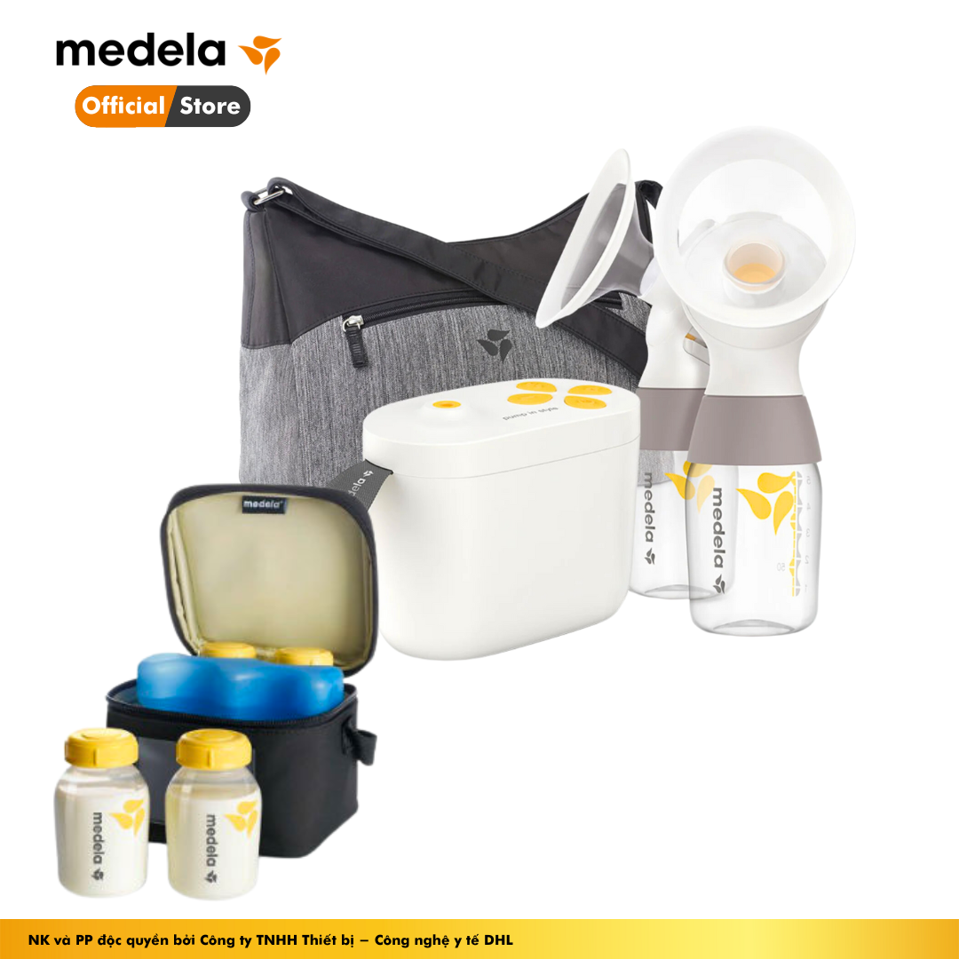 Máy Hút Sữa Điện Đôi Medela Pump In Style MaxFlow – Công Nghệ MaxFlow™ Tăng Lượng Sữa, Dùng Rảnh Tay (Hands-Free)