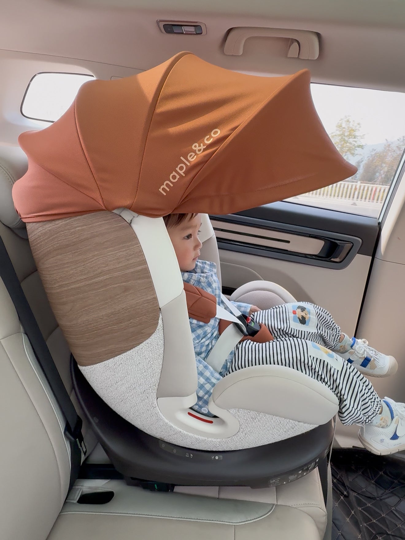 Ghế ô tô Maple&Co Nautilus Airflow 0-7 tuổi