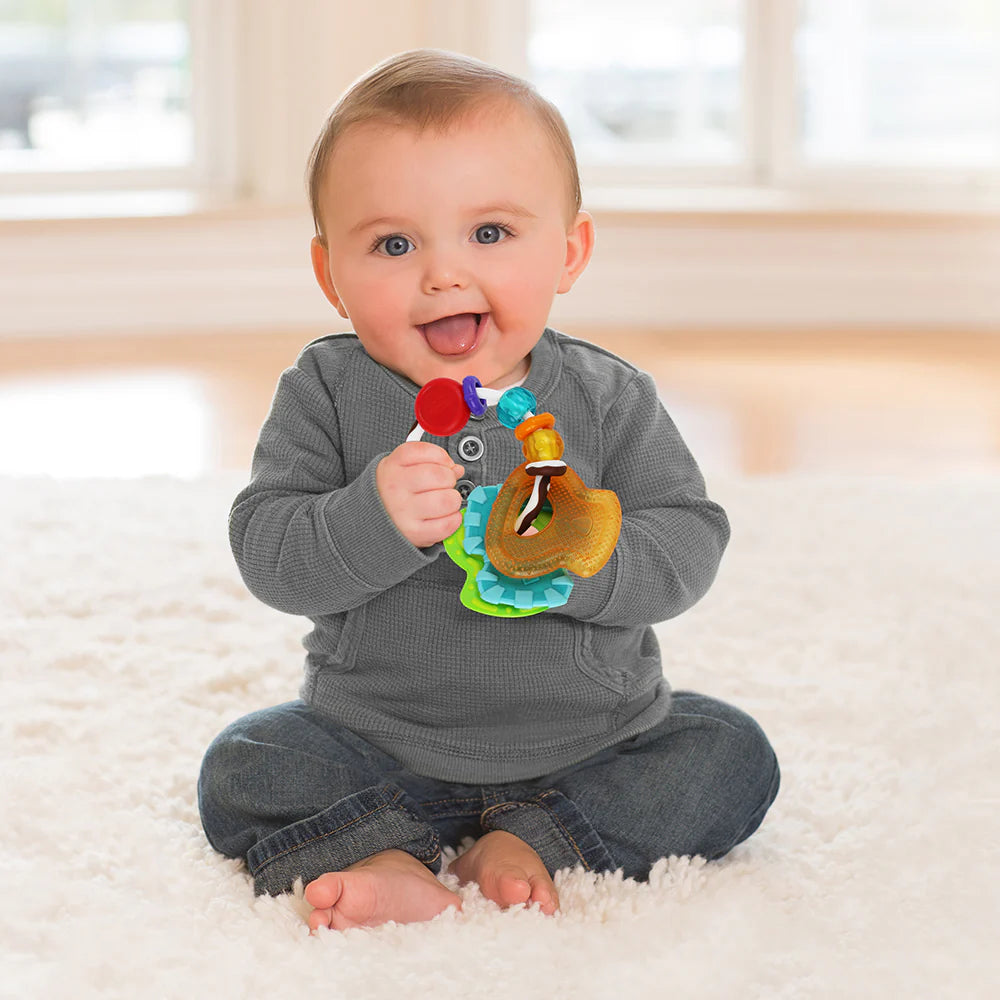 Infantino Sliding Keys And Chewing Teether