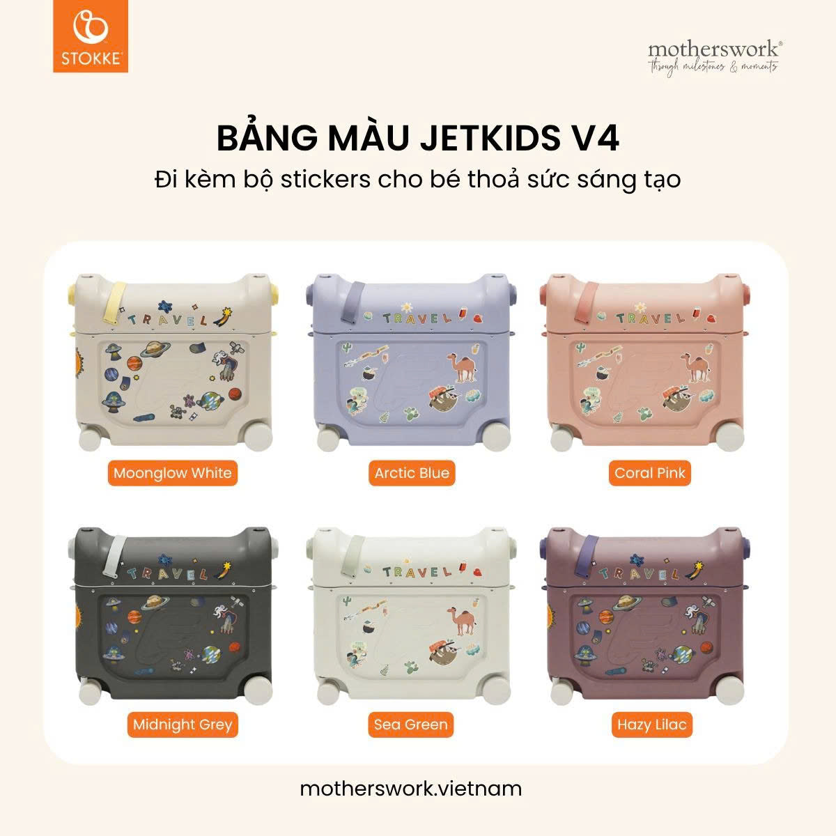 Stokke Jetkids Bedbox suitcase and bed combination