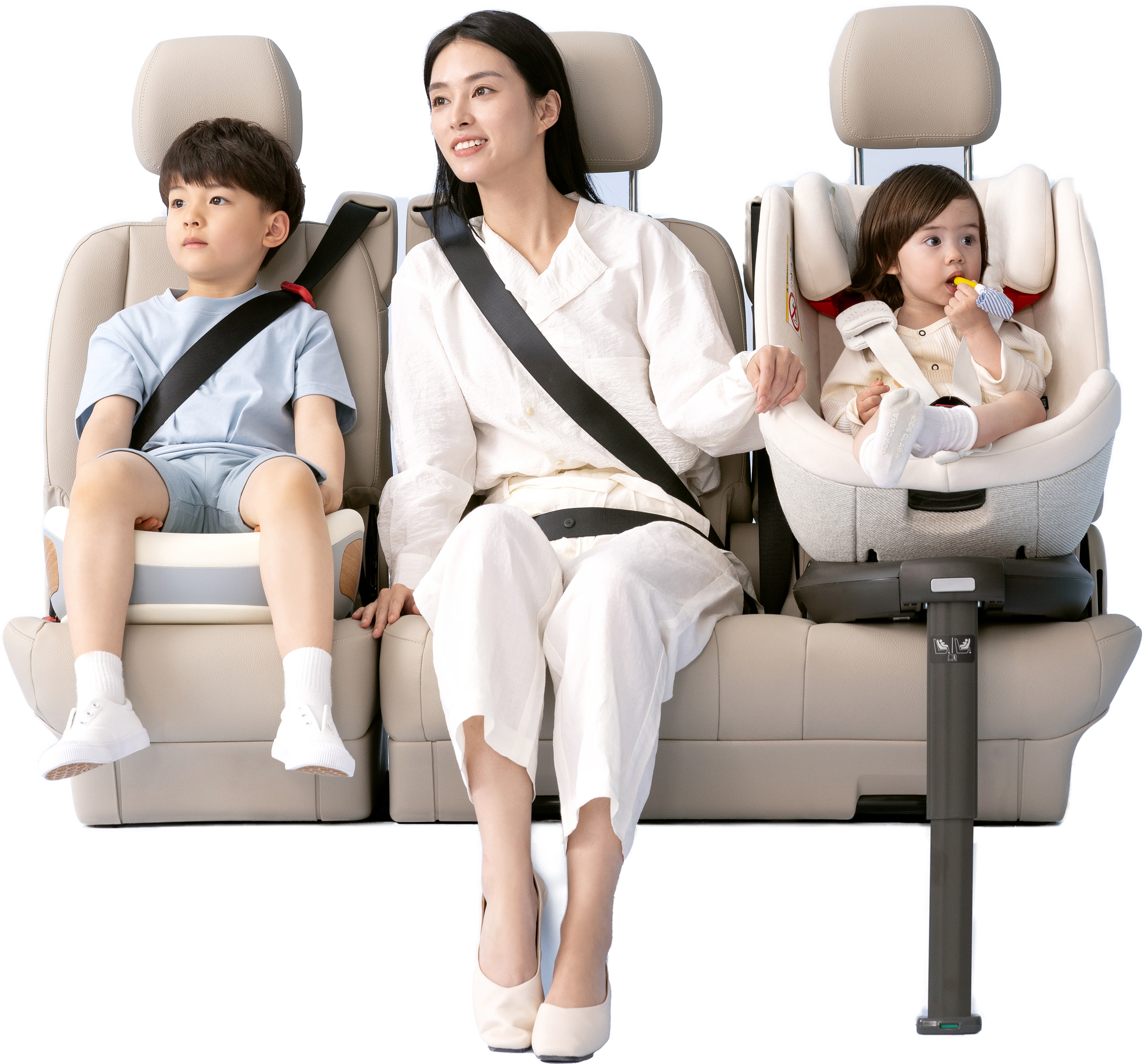 Ghế ngồi ô tô Maple&Co Booster cho bé 3-12 tuổi