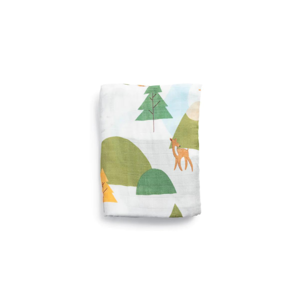 Baby Wrap with Organza Bag 120x120 - Pattern