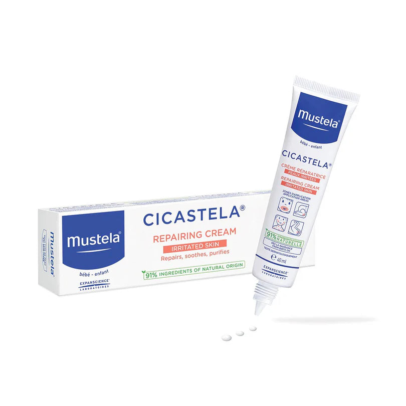 Mustela Cicastela Moisture Recovery Cream - Moisturizes & Soothes Baby's Sensitive Skin