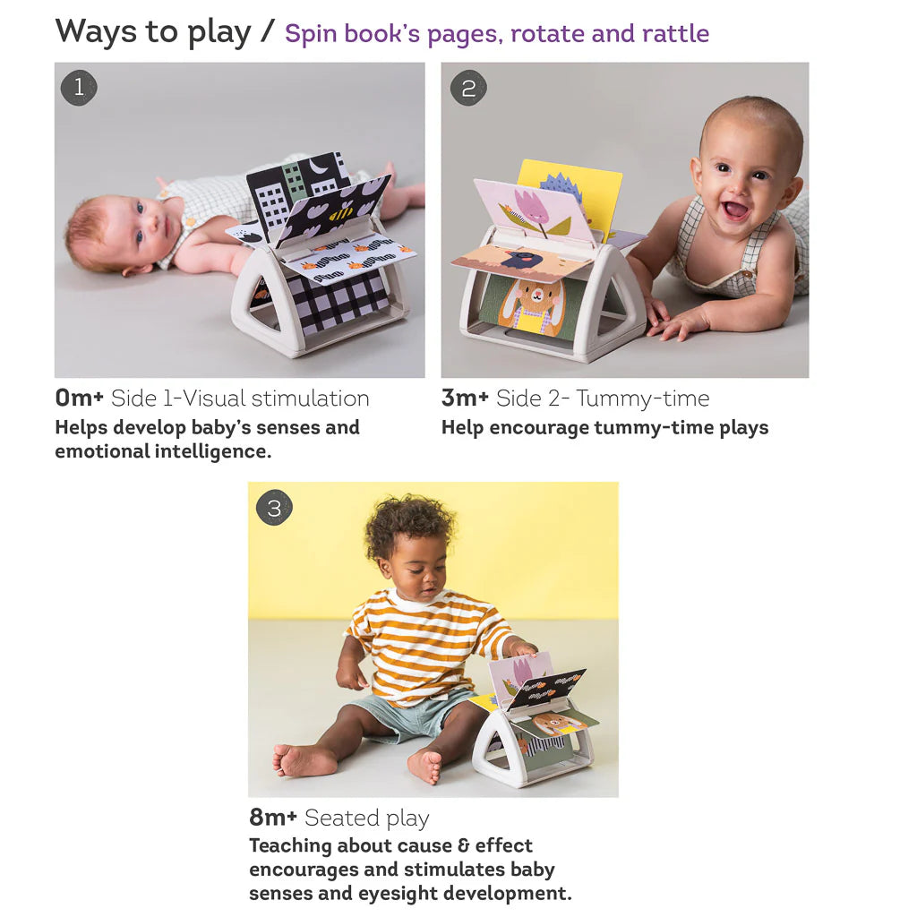 Taf Toys Time Spinning Books 