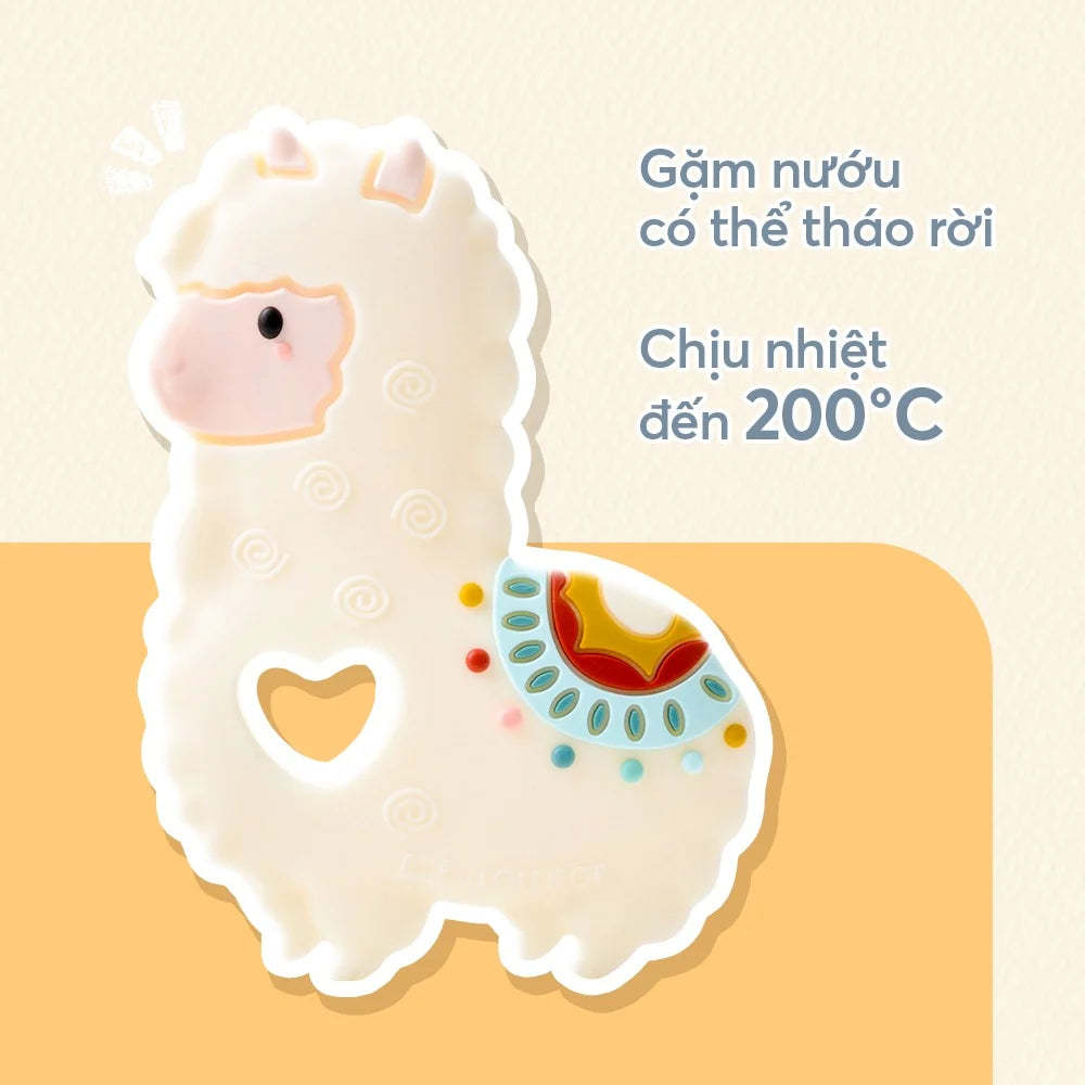 Dây Đeo Ngậm Nướu Silicone Cho Bé Từ 4 Tháng Tuổi | Loulou Lollipop