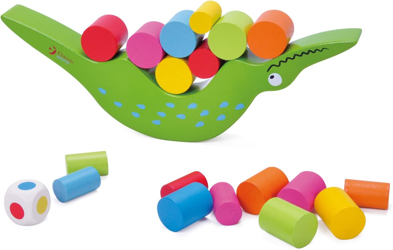 Classic World Crocodile Block Toys