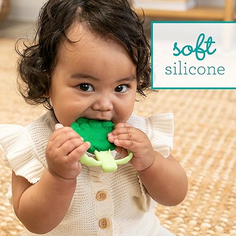 Infantino Gặm Nướu Silicone Hình Cây Súp Lơ Cho Bé Tập Nhai An Toàn