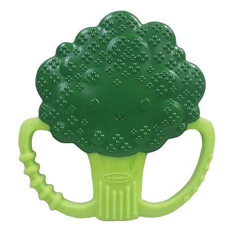 Infantino Gặm Nướu Silicone Hình Cây Súp Lơ Cho Bé Tập Nhai An Toàn