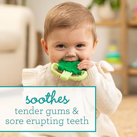 Infantino Gặm Nướu Silicone Hình Cây Súp Lơ Cho Bé Tập Nhai An Toàn