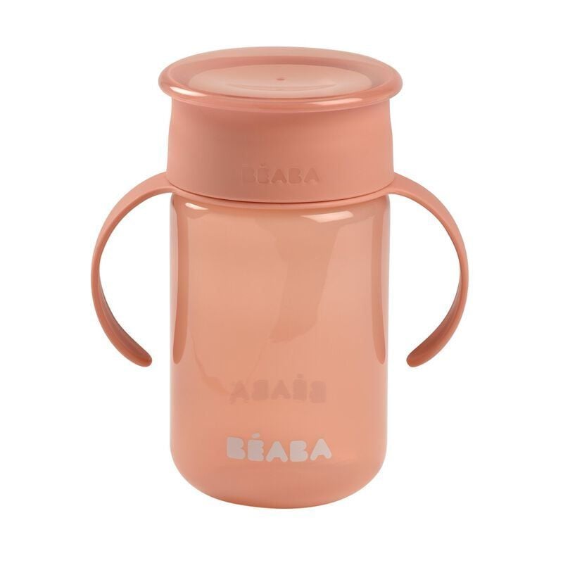 Cốc Tập Uống 360 Độ Chống Tràn BÉABA 340ml Cho Bé Từ 12 Tháng