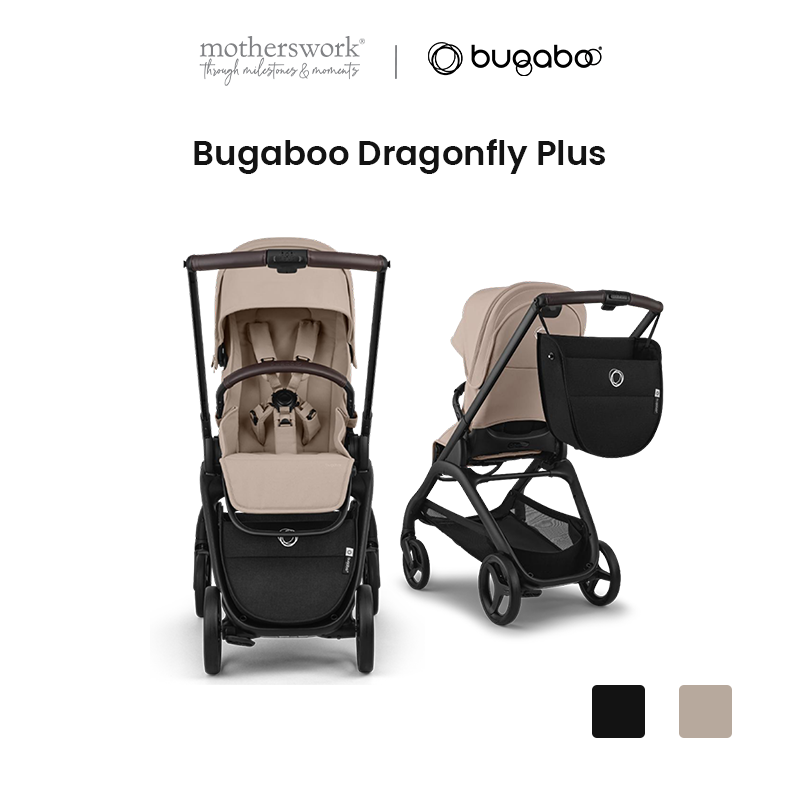 Bugaboo Dragonfly Plus Compact Stroller (Chassis and Canopy)