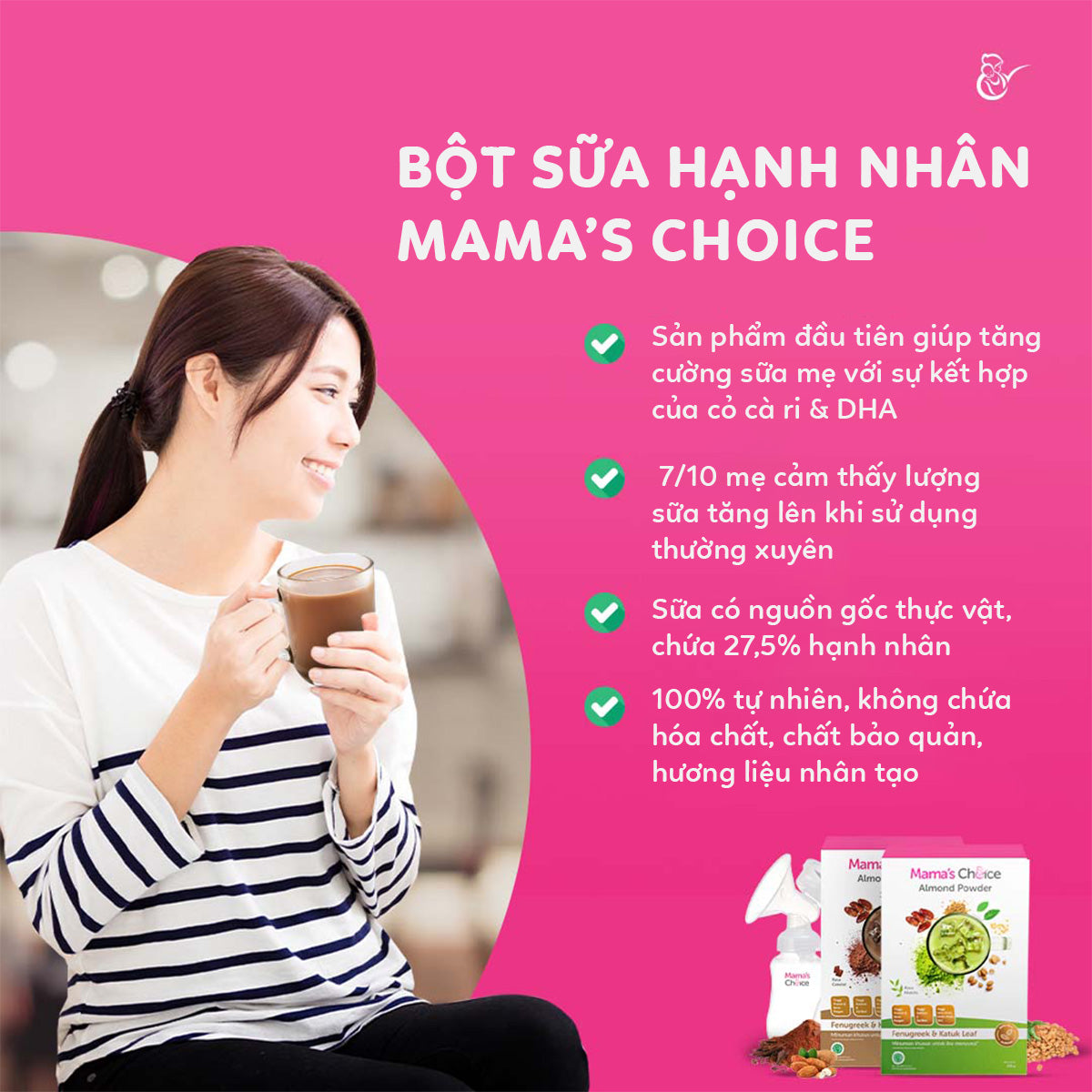 Ngũ cốc lợi sữa Mama’s Choice