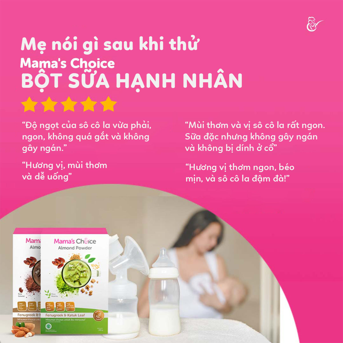 Ngũ cốc lợi sữa Mama’s Choice