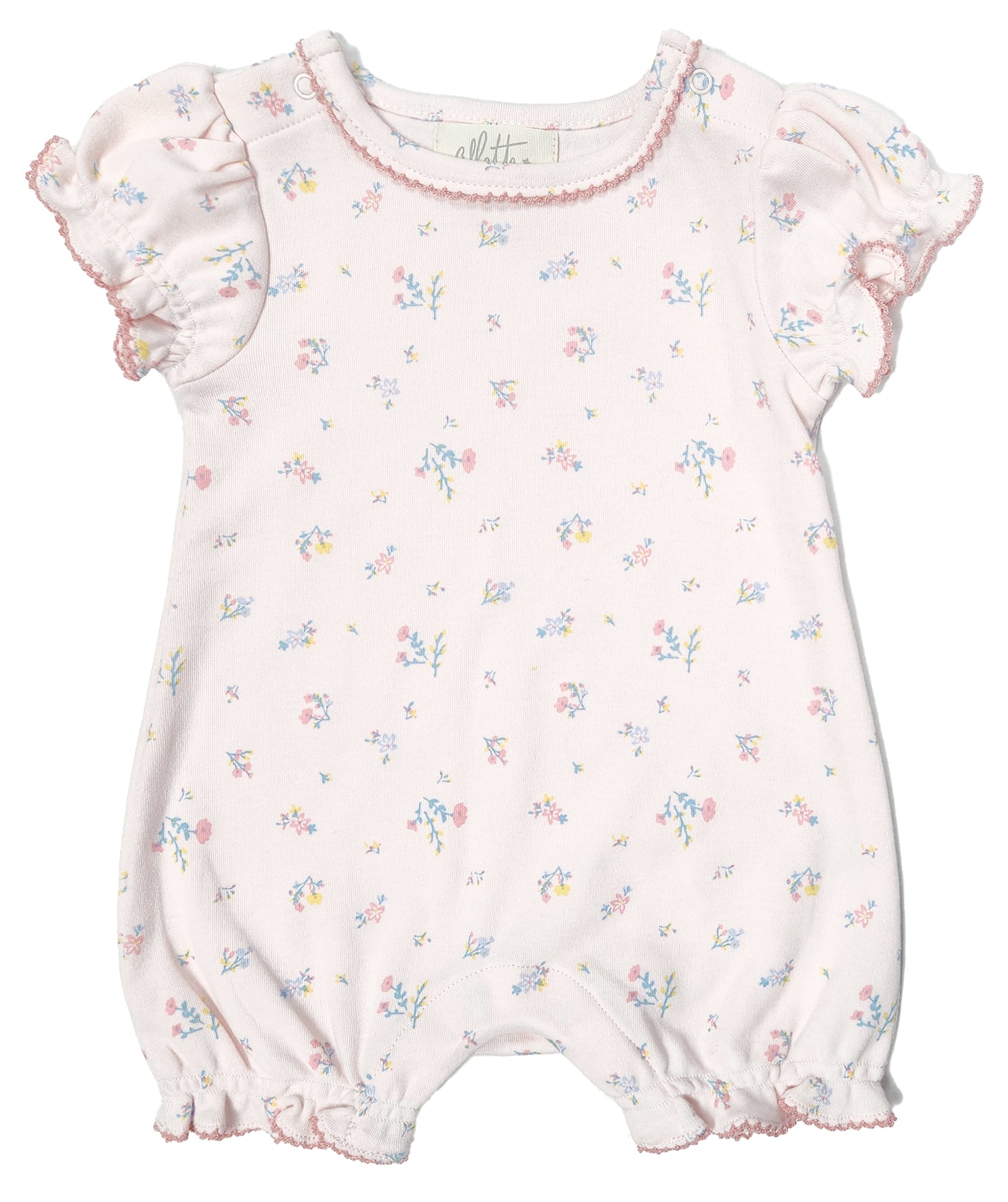Bodysuit in họa tiết Amberella viền bèo Albetta 0-12 tháng