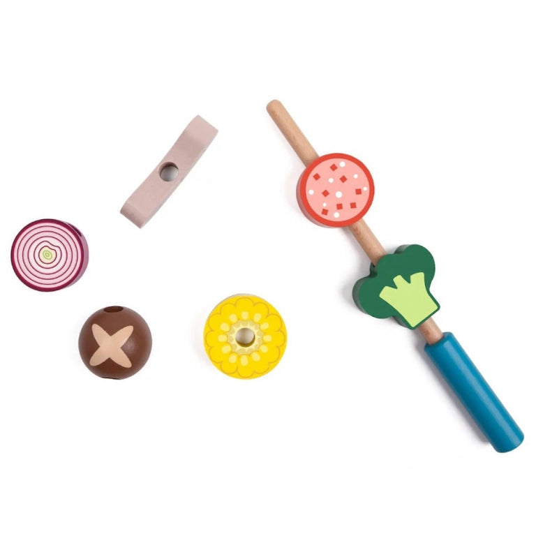 Bộ Đồ Chơi Gỗ Lắp Ráp Tiệc Nướng BBQ Puzzle | Classic World