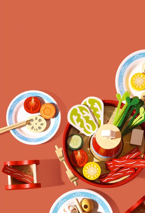 Bộ Đồ Chơi Nồi Lẩu Cố Cung Bằng Gỗ | Classic World