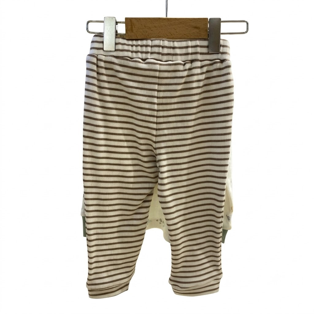 Bộ Đồ Pijama Trẻ Em Albetta Họa Tiết Rừng Xanh Patchwork (6M-3Y) | Albetta