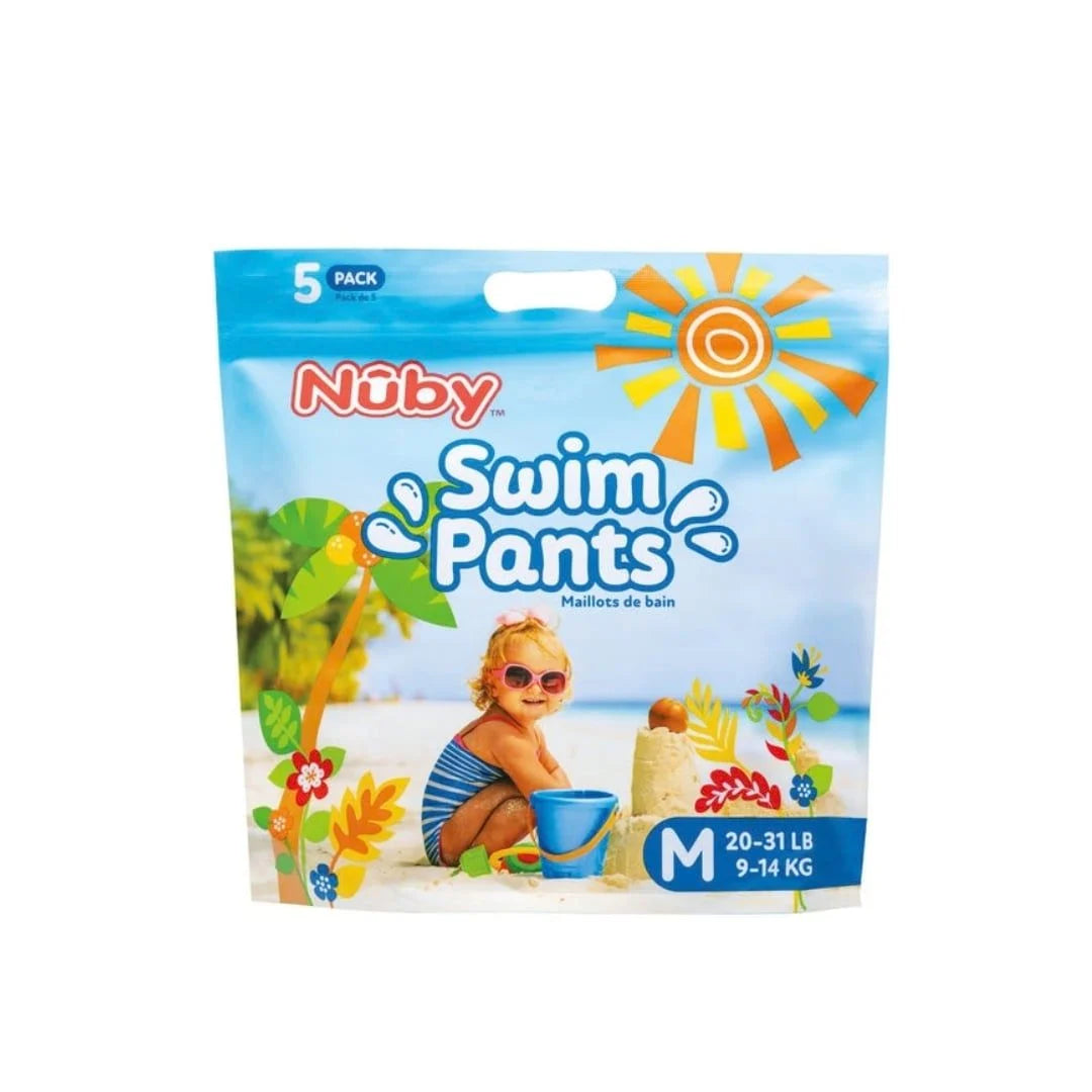 Tã Bơi Dùng Một Lần Cho Bé 9 - 17kg (Size M/L) | Nuby