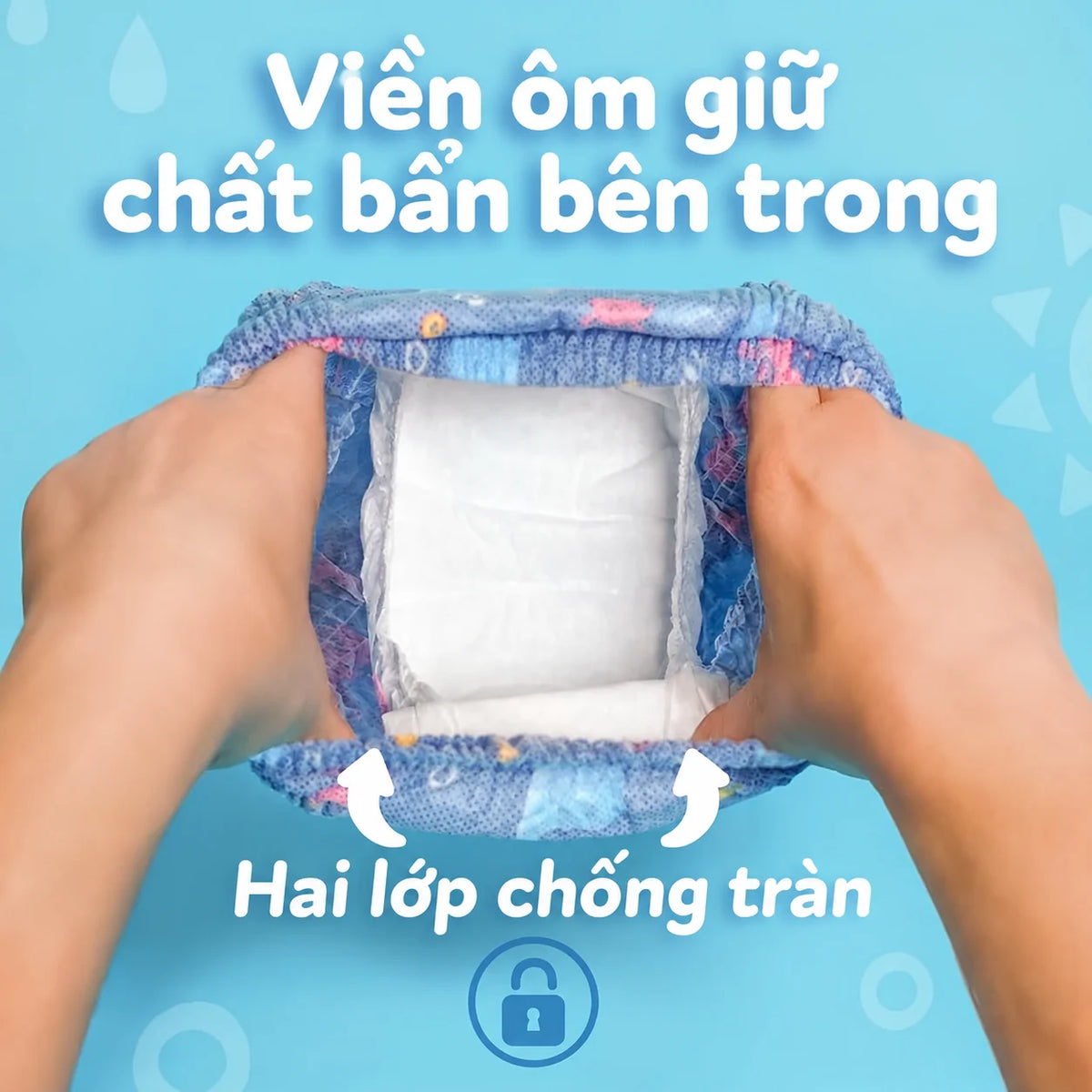 Tã Bơi Dùng Một Lần Cho Bé 9 - 17kg (Size M/L) | Nuby