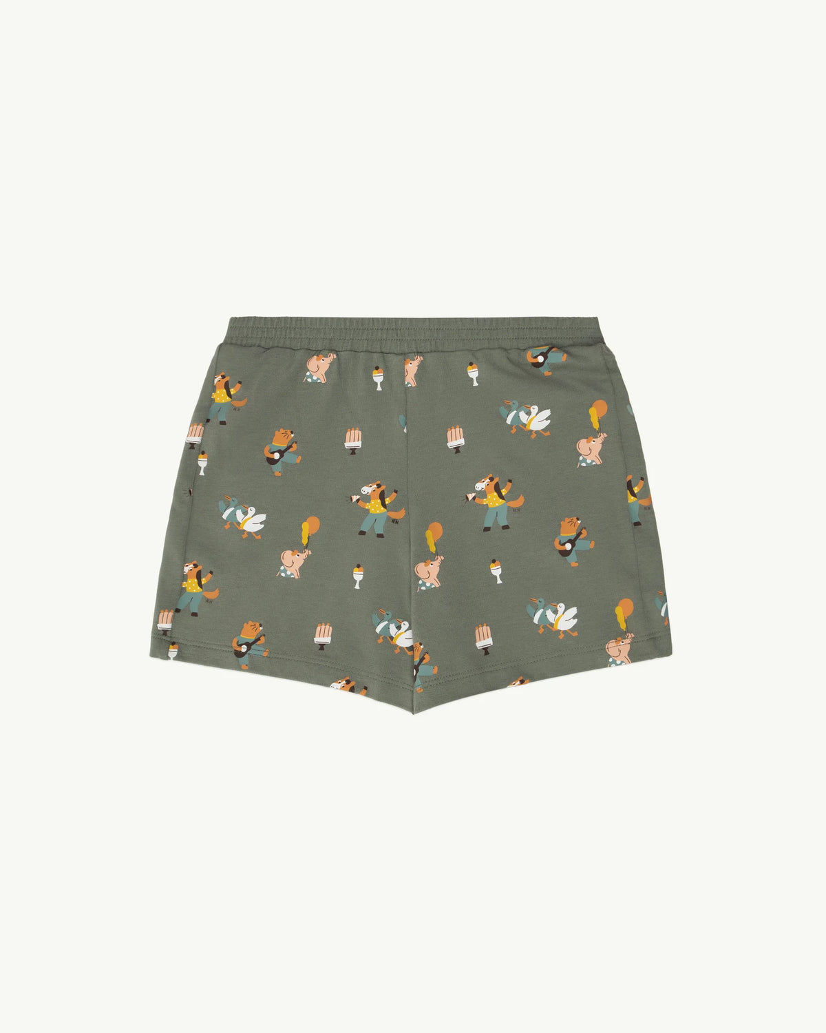 Bộ Quần Áo Cộc Tay Trẻ Em Hoạ Tiết Chú Ngựa Xanh Lá Party Friends Short Set Cho Bé Từ 3-6Y | NINUNAPZ