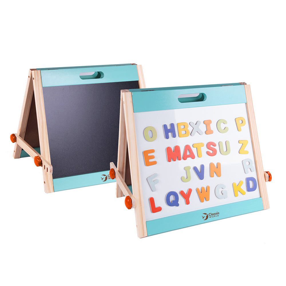 Bảng Vẽ Gỗ Hai Mặt Đặt Bàn Tabletop Easel | Classic World