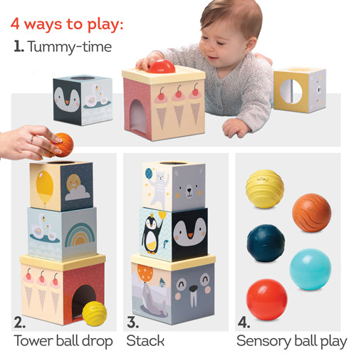 Taf Toys Arctic Ball Drop Stacker 