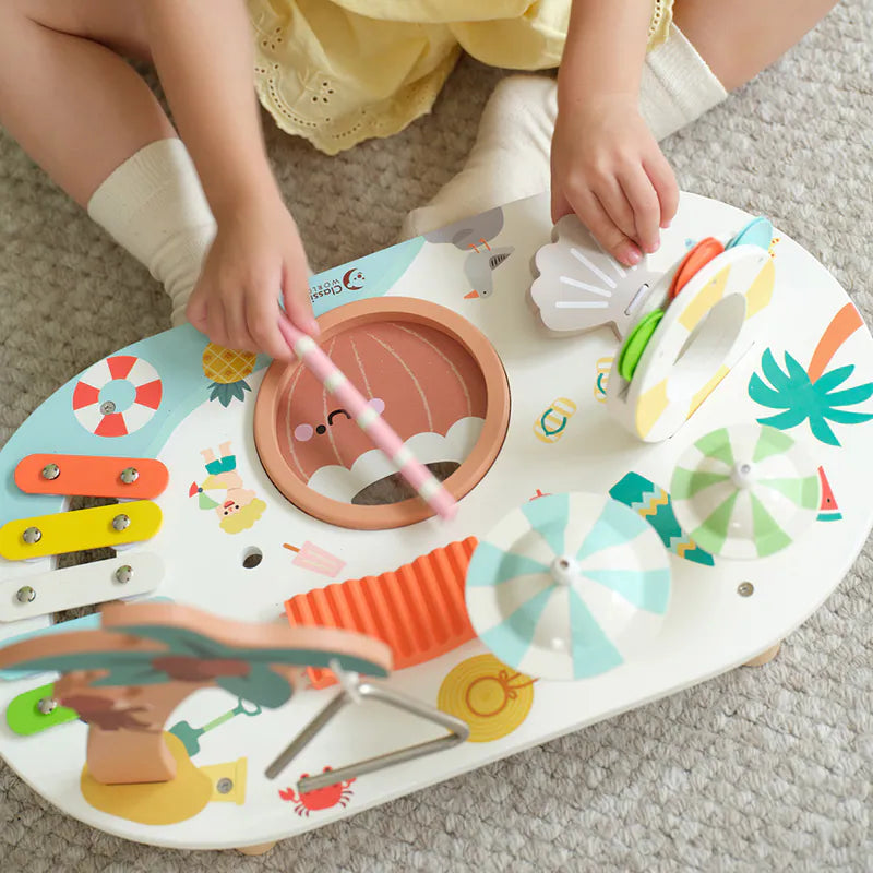 Bàn Nhạc Đại Dương Gỗ Beach Music Table | Classic World
