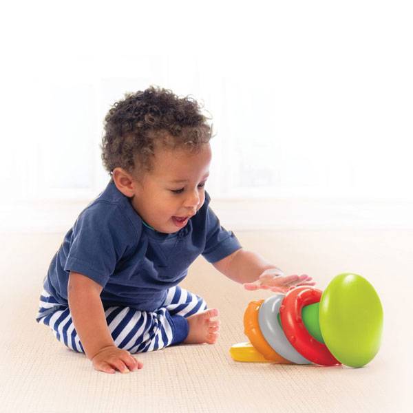Infantino Rock'n Stackable Ring