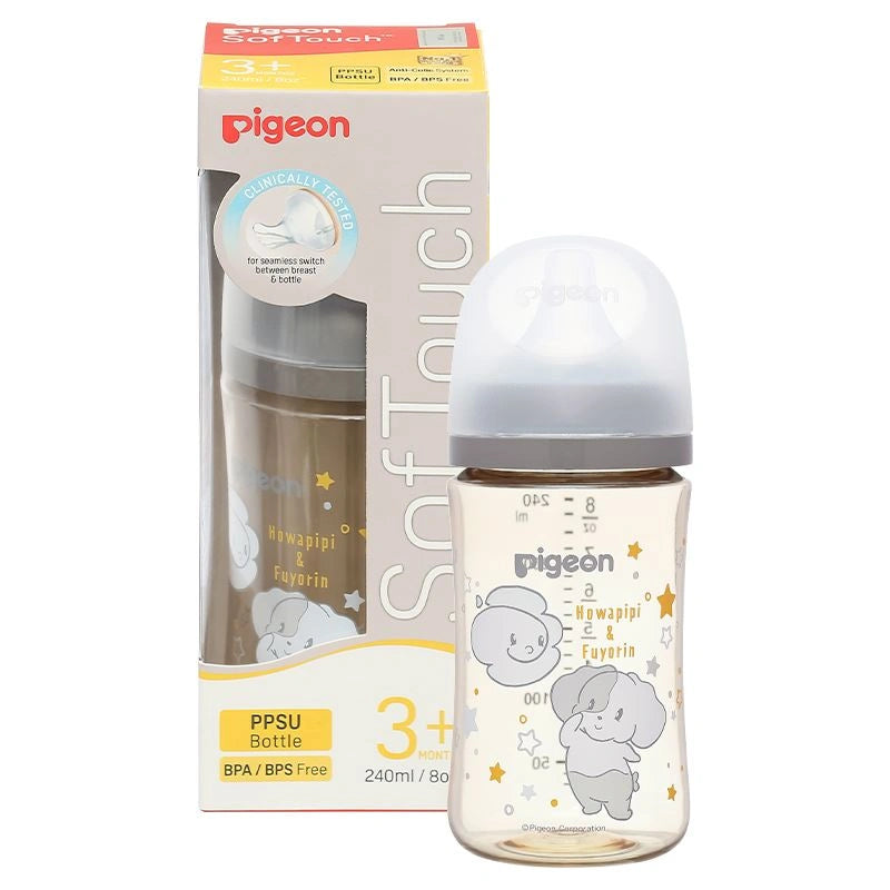 Bình sữa Pigeon Softouch 240ml thế hệ mới