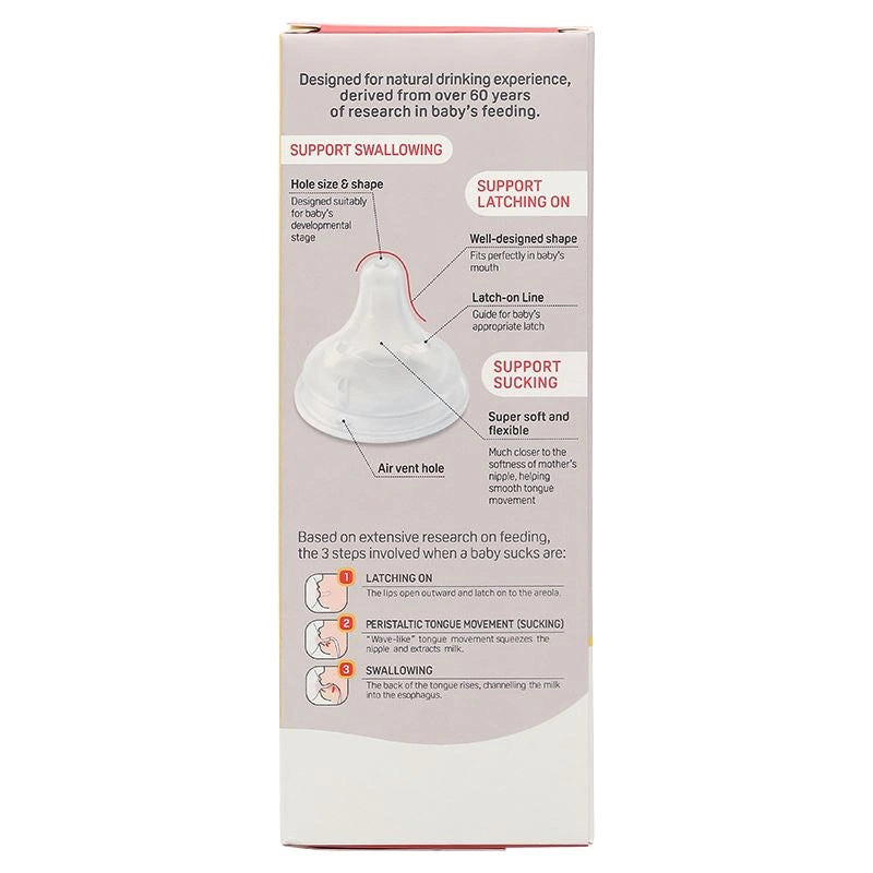 Bình sữa Pigeon Softouch 240ml thế hệ mới