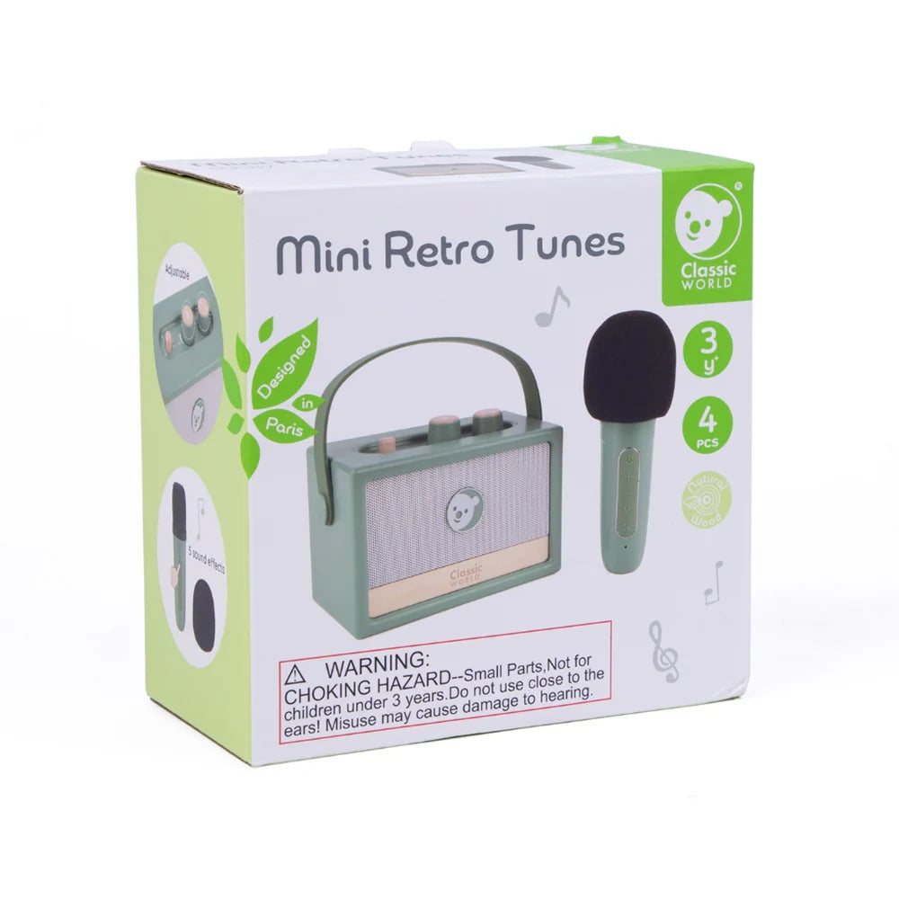 Đồ Chơi Karaoke Mini Retro Tunes | Classic World