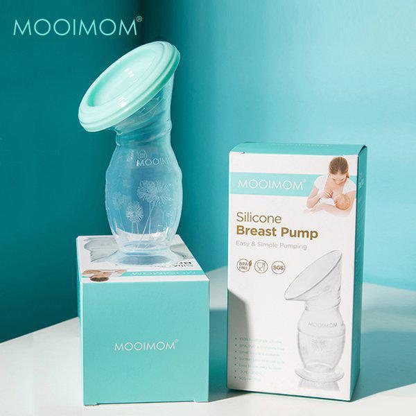 Cốc Hứng Sữa Silicone Cao Cấp MOOIMOM