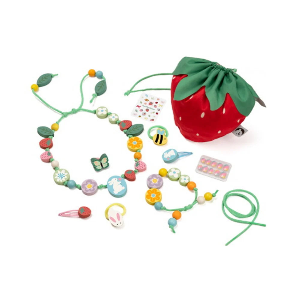 Bộ Đồ Chơi Trang Sức Bằng Gỗ Jewelry Set Dành Cho Bé Từ 3 Tuổi | Classic World