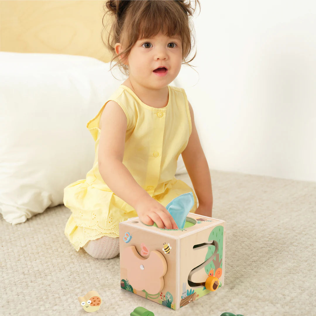 Classic World Wooden Toy - Garden Secret Box (For Children Ages 3+)