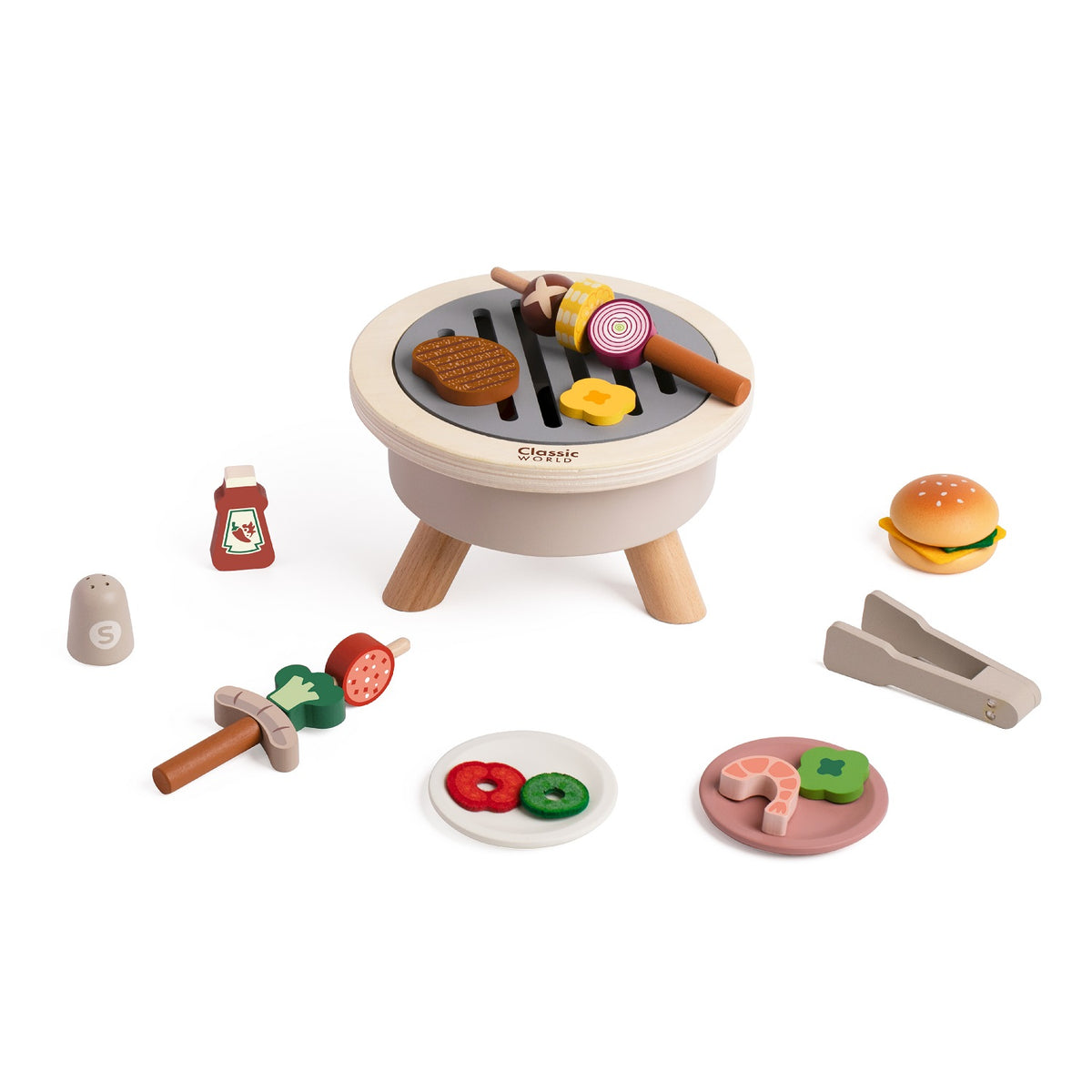 Đồ Chơi Bộ Tiệc Nướng BBQ Bằng Gỗ | Classic World